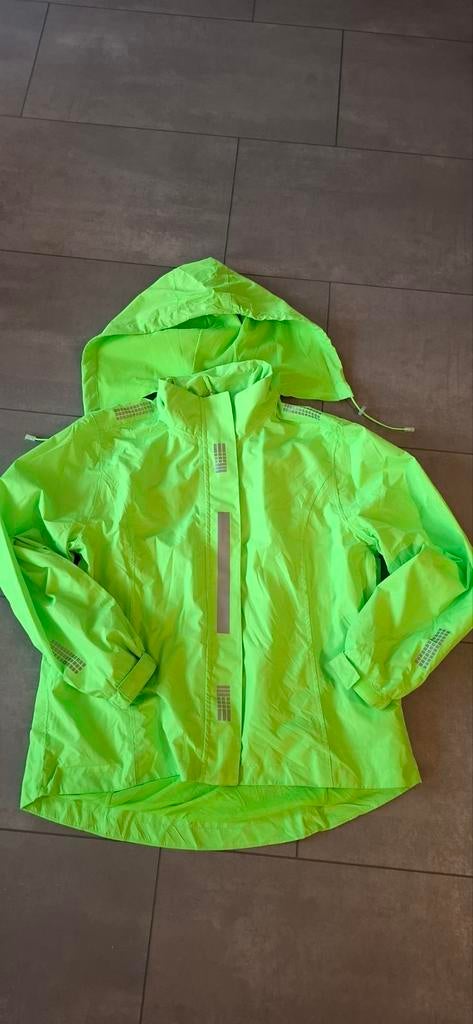 Regenjas fietsjas  maat L 44 46 izgs, Caravans en Kamperen, Regenkleding, Zo goed als nieuw, Regenjas, Dames, Ophalen of Verzenden
