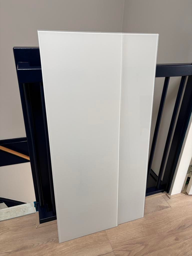 Ikea Besta glasplaten 2x, Ophalen, Zo goed als nieuw