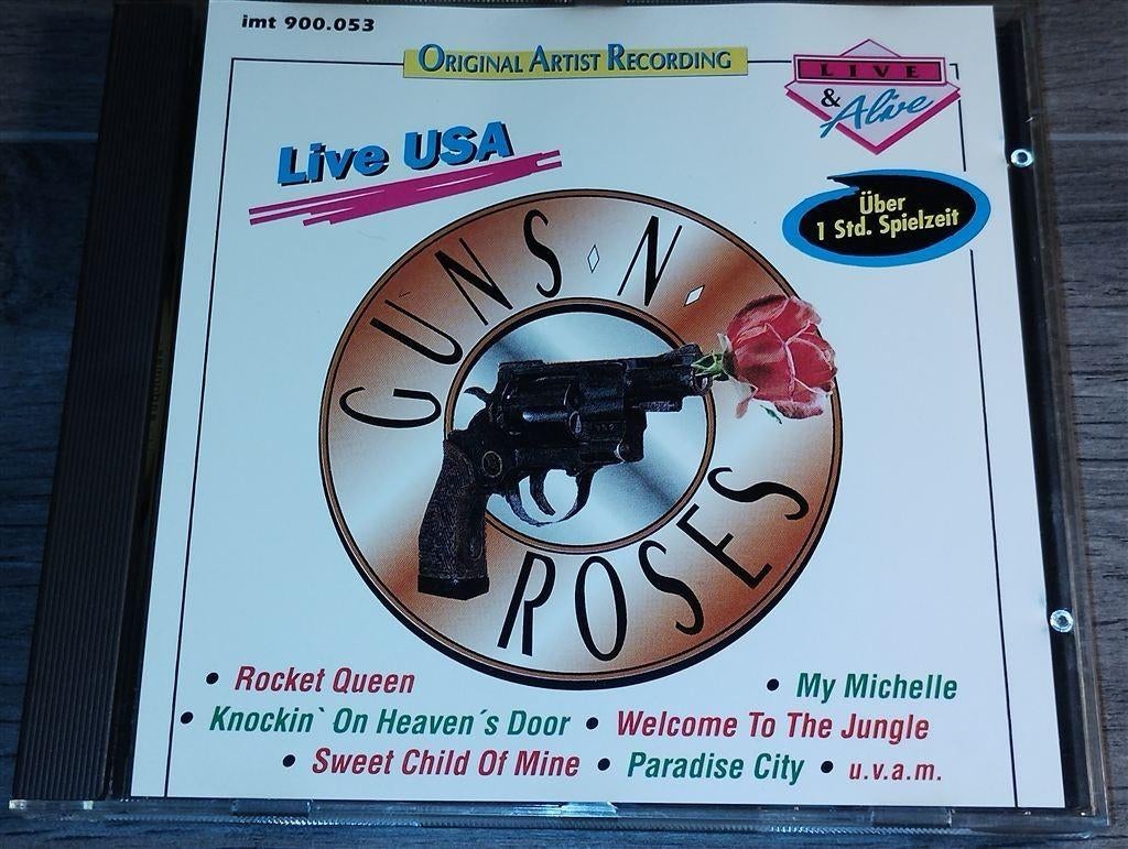 Guns N Roses - Live USA [New York 1989], Ophalen of Verzenden, Zo goed als nieuw, Poprock