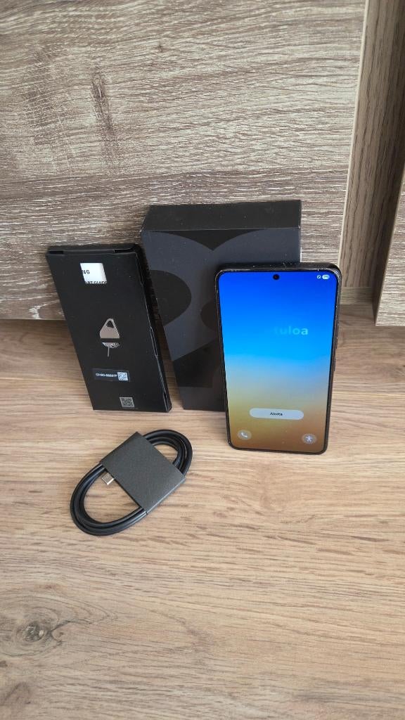 Samsung Galaxy S22 128 GB 5G zgan, Zwart, Touchscreen, Ophalen of Verzenden, Zo goed als nieuw