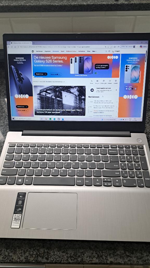 Lenovo Laptop IdeaPad 3 Core i5   10e GEN 8 RAM  Dolby Audio, Gebruikt, 8 GB, Lenovo Laptop, Ophalen of Verzenden
