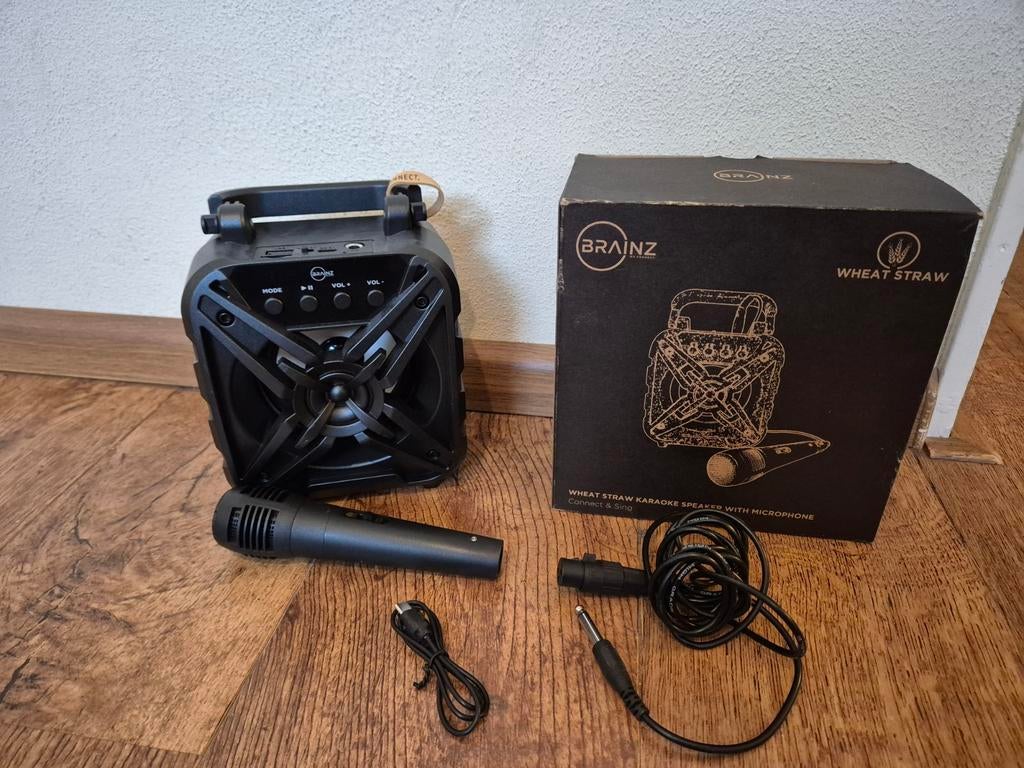 Karaoke speaker met microfoon, Ophalen, Complete set