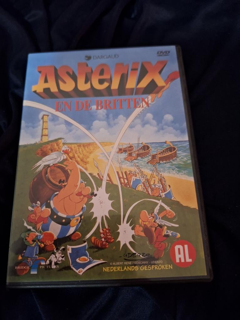 Asterix en de Britten DVD - Nederlands Gesproken, Europees, Gebruikt, Tekenfilm, Alle leeftijden