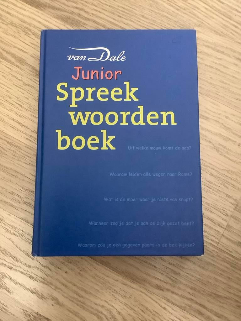 Van Dale Junior Spreekwoordenboek, Ophalen, Zo goed als nieuw, Van Dale, Nederlands