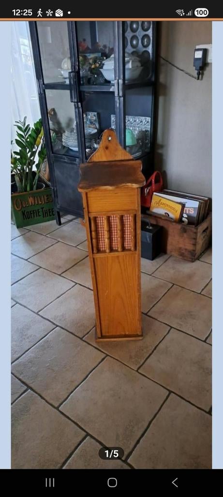 Stokbrood kast, Ophalen, Gebruikt