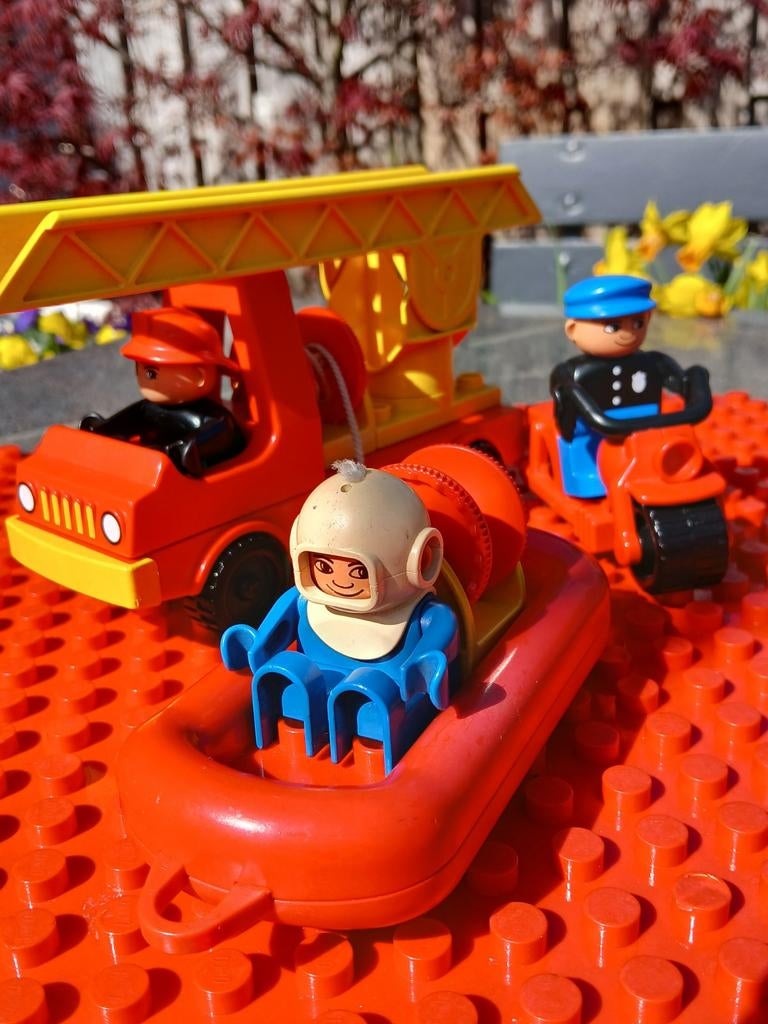 Brandweer auto duplo, Ophalen of Verzenden, Duplo