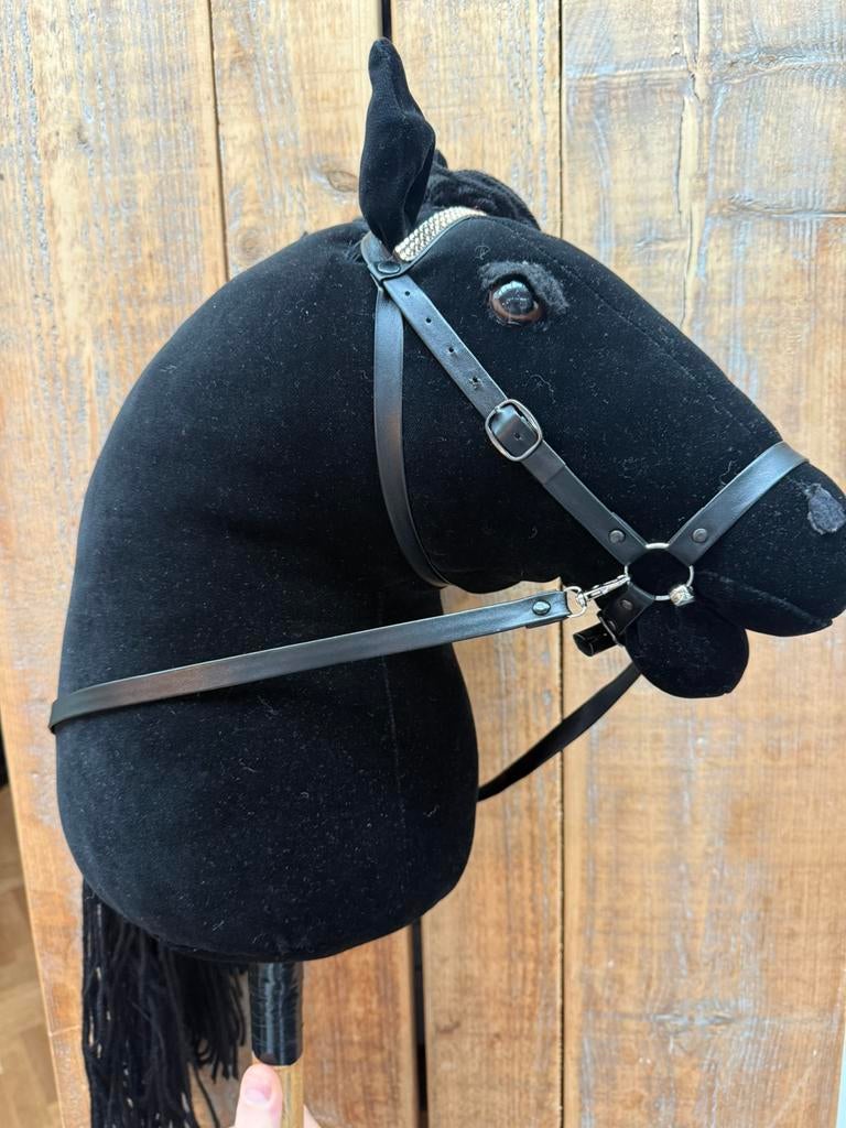 Hobby horse zwart incl acessoires, Ophalen of Verzenden, Gebruikt, Overige soorten