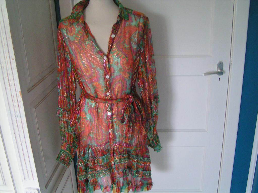 Prachtig Kort Jurkje 0f Tuniek van Miss June maat 42-44, Ophalen of Verzenden, Zo goed als nieuw, Maat 42/44 (L), Boven de knie