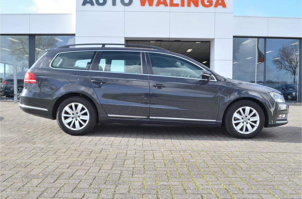 Volkswagen Passat Variant 1.6 TDI Comfortline BlueMotion exp, Voorwielaandrijving, Euro 5, Gebruikt, Zwart