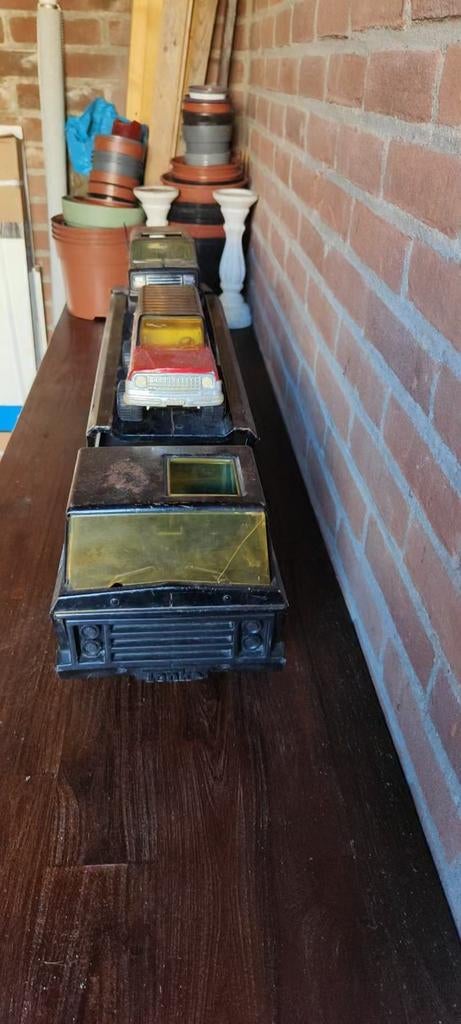 Tonka jeep en Tonka oplegger, Kinderen en Baby's, Speelgoed | Speelgoedvoertuigen, Ophalen, Gebruikt