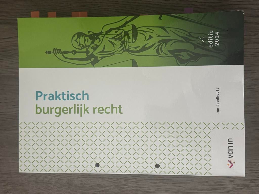 Praktisch burgerlijk recht - Editie 2024, Ophalen of Verzenden, Gamma, Zo goed als nieuw, HBO