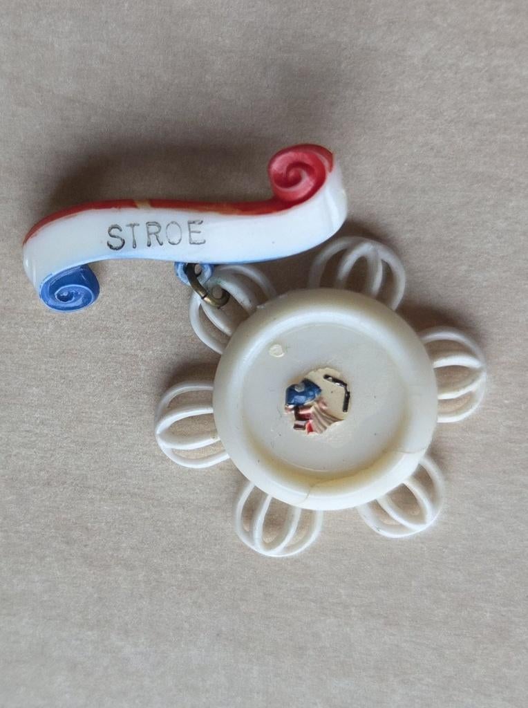 Stroe broche, Gebruikt, Niet vindbaar, Niet vindbaar, Speldje of Pin