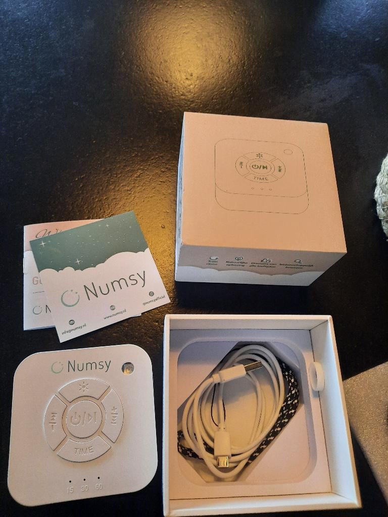 Numsy white noise, Kinderen en Baby's, Babyfoons, Ophalen of Verzenden, Zo goed als nieuw, Minder dan 100 meter