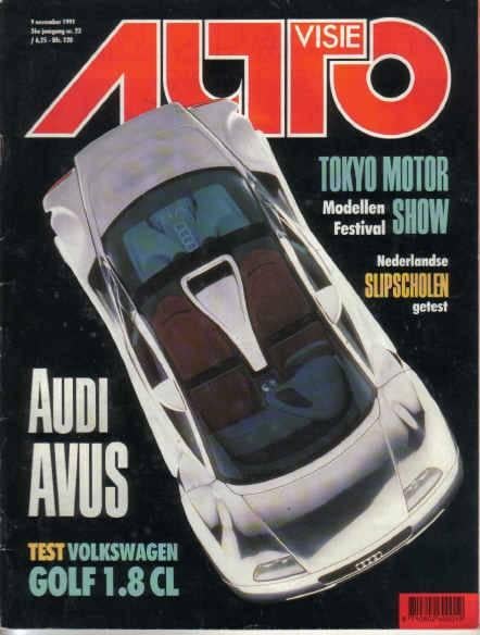 Autovisie 23 1991 : Mazda MX6 - Ford Mondeo - Opel Frontera, Ophalen of Verzenden, Gelezen, Algemeen