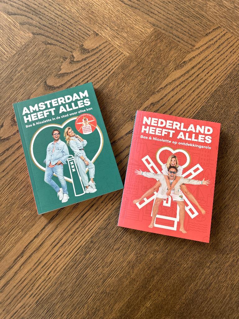 Bas en Nicolette reisgidsen, Nieuw, Nicolette van Dam; Bas Smit, Reisgids of -boek, Benelux