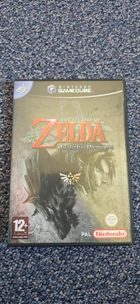 Zelda Twilight Princess GameCube met VIP kaart, Spelcomputers en Games, Games | Nintendo GameCube, Avontuur en Actie, 1 speler