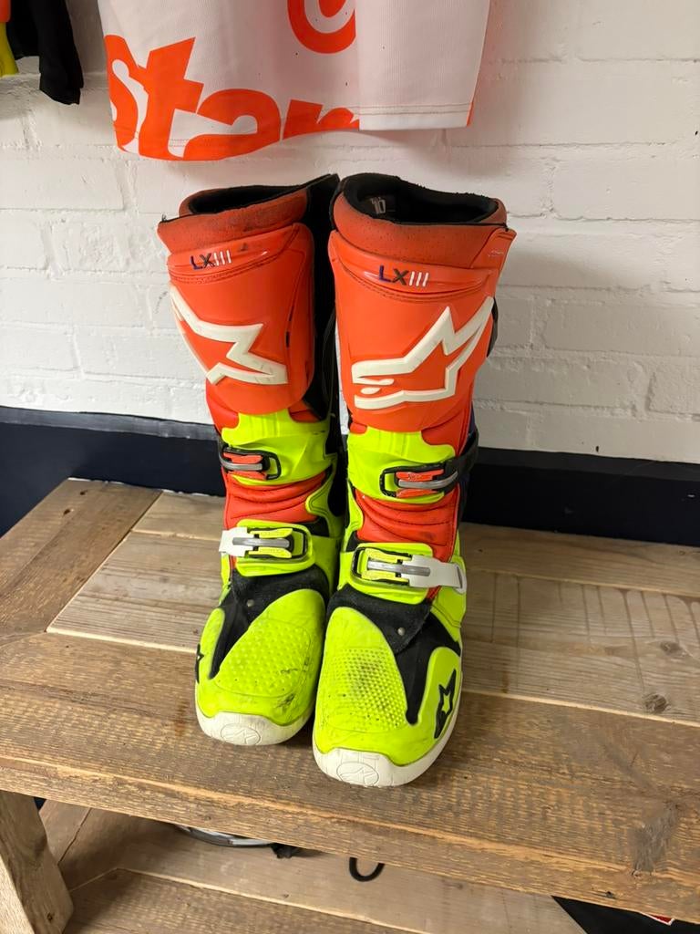 Alphinestars tech 10, Motoren, Kleding | Motorkleding, Ophalen of Verzenden, Tweedehands, Laarzen