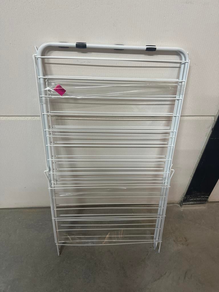 Nieuw Droogrek - Wit en Opvouwbaar, Tuin en Terras, ., Ophalen of Verzenden, ., .