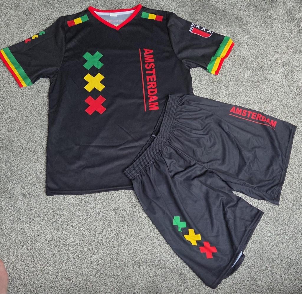 Ajax tenue met Brobbey 9 ( shirt en broekje ) maat XL, Sport en Fitness, Ophalen of Verzenden, Zo goed als nieuw