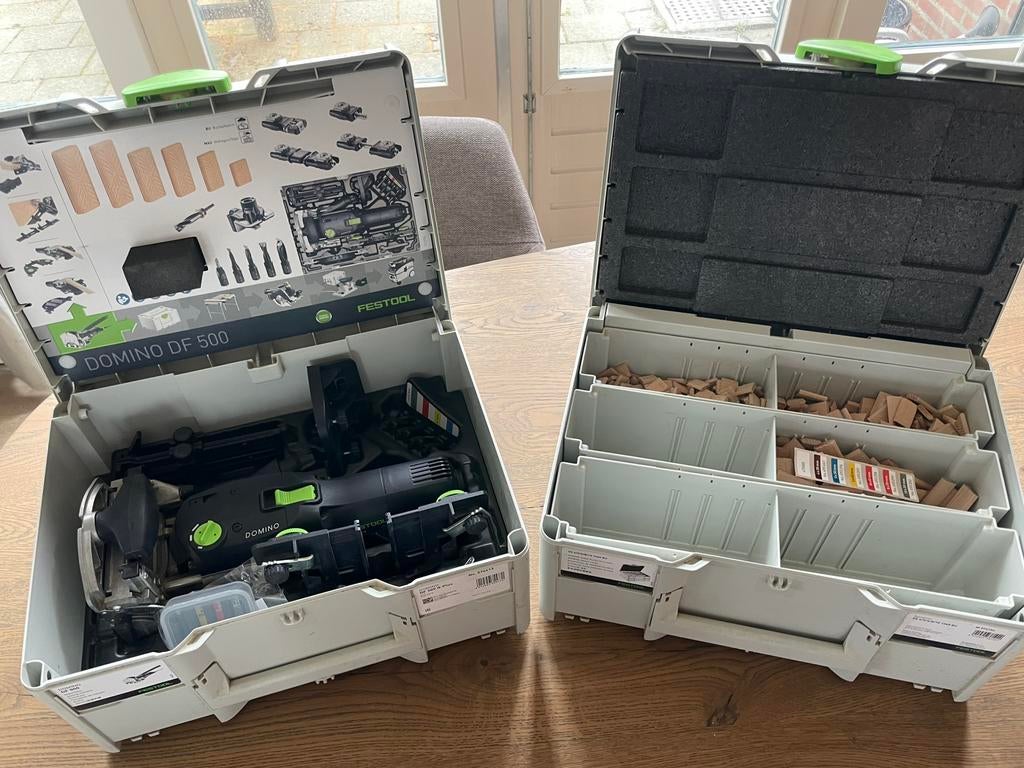 Domino DF500 Festool, Ophalen, Zo goed als nieuw