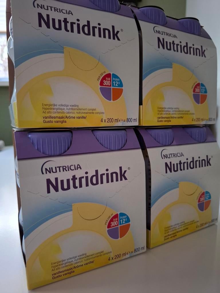 Nutridrink, 16 x 200 ml, Vanille, Ophalen