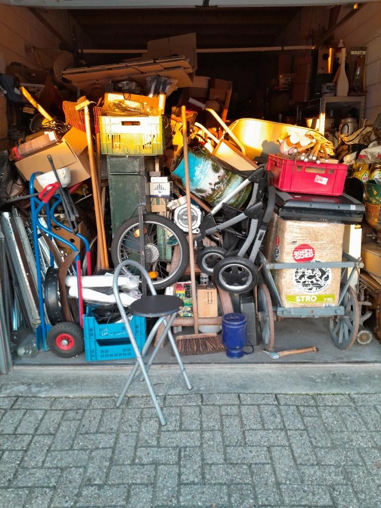 Garage verkoop, Ophalen