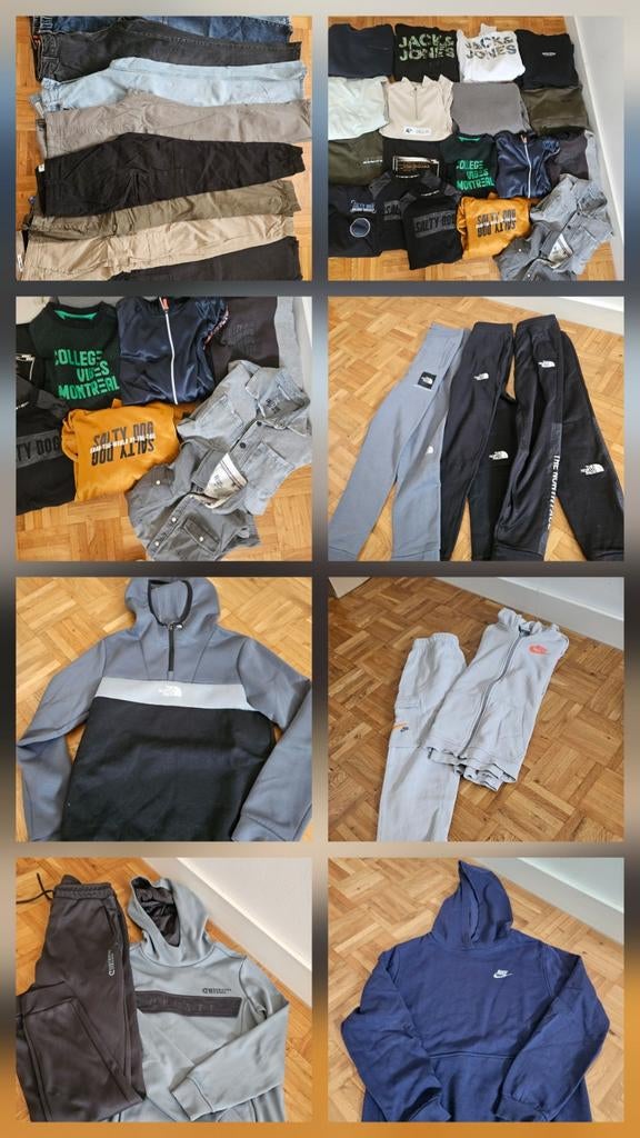 Pakket jongens kleding maat 158 - 176, Ophalen of Verzenden, Zo goed als nieuw, Maat 164