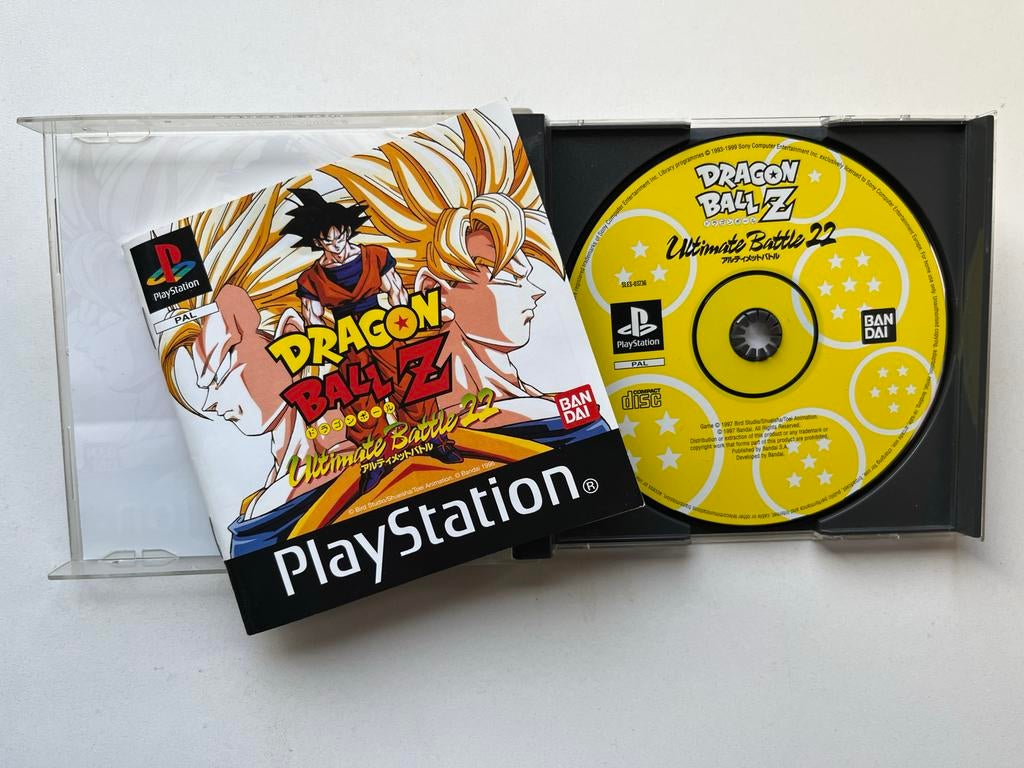 Dragon Ball Z Ultimate Battle 22 - PlayStation 1, Gebruikt, Vechten, T, 2 spelers
