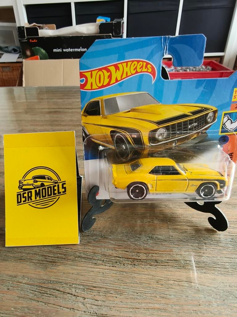 Hotwheels 69 Copo Camaro, S, Auto, R, Nieuw