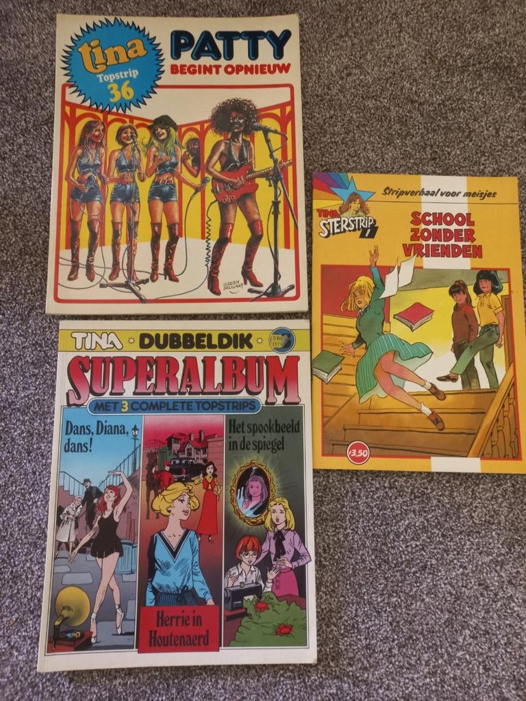 Tina stripboeken, Boeken, Stripboeken, Meerdere stripboeken, Ophalen of Verzenden, Gelezen