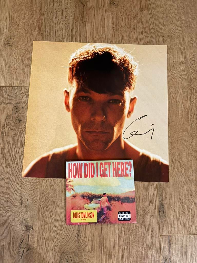 Louis Tomlinson - How Did I Get Here? GESIGNEERD CD, Ophalen of Verzenden, Nieuw in verpakking, 12 inch