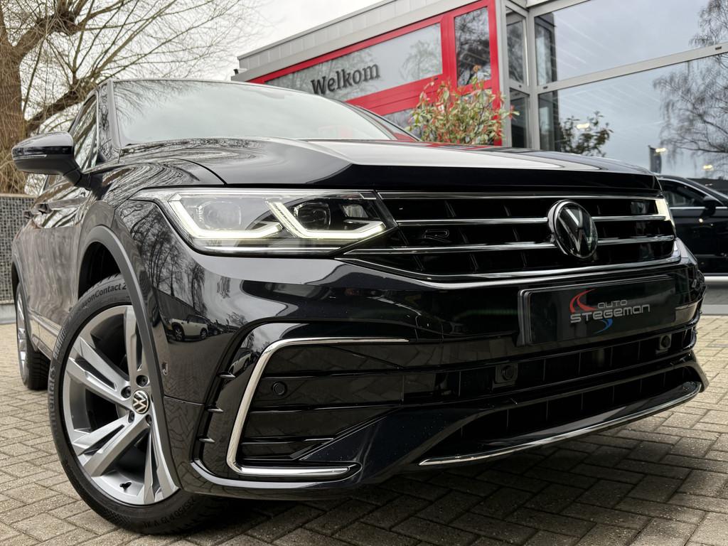 Volkswagen Tiguan 1.4 TSI eHybrid *!* 2x R-LINE *!* NAVI/ IQ, Stof, Euro 6, 4 cilinders, Zwart