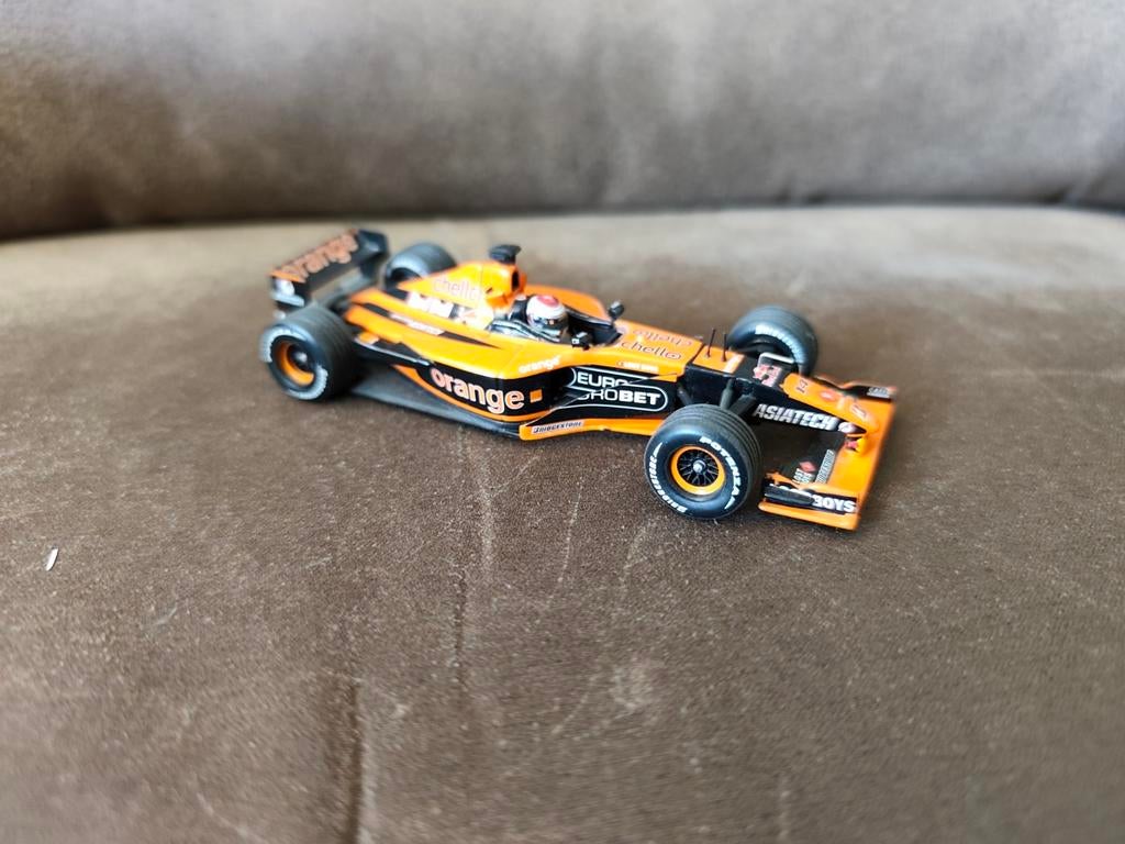 Arrows A22 Jos Verstappen Minichamps, Hobby en Vrije tijd, Modelauto's | 1:43, Ophalen of Verzenden