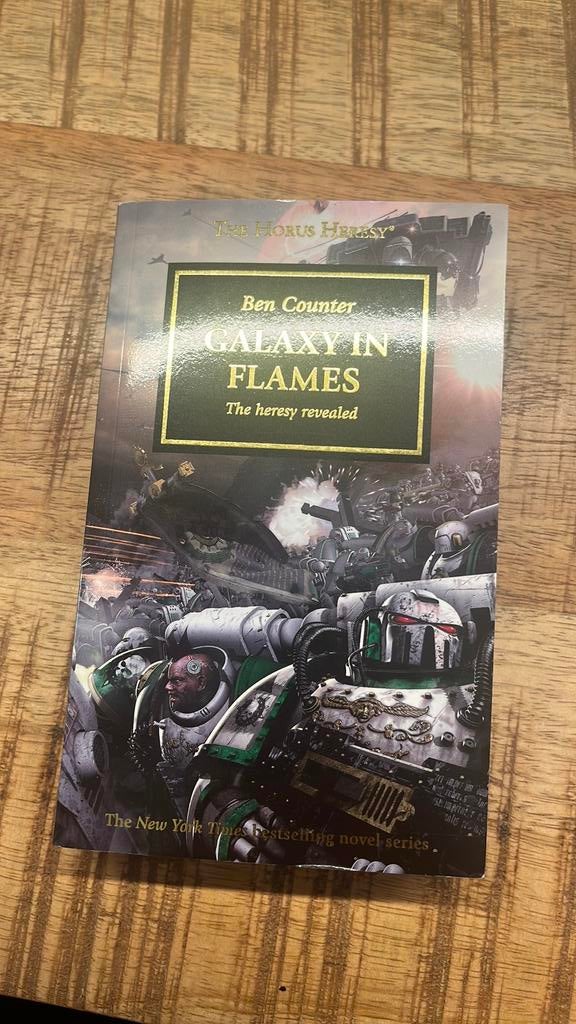 Ben Counter - Horus Heresy - Galaxy in Flames, Ophalen of Verzenden, Zo goed als nieuw, Ben Counter