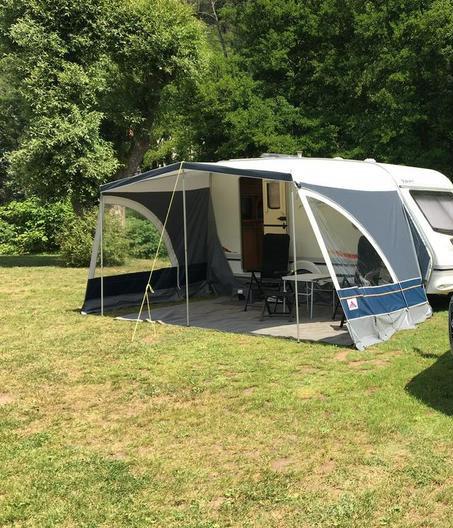 Caravan Toscane Swift 410/1 Bouwjaar 2003., Caravans en Kamperen, Caravans, Frans bed, Kleine zit, Swift, Luifel