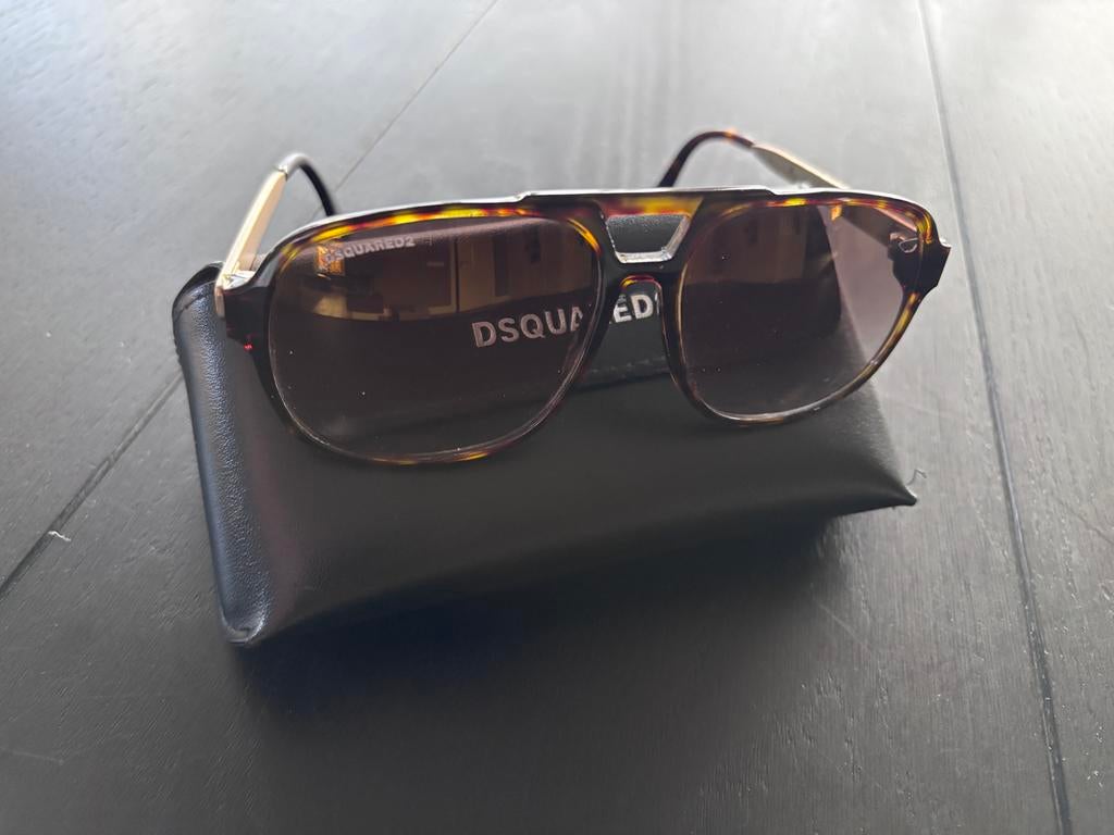 Dsquared2 benjamin  zonnebril, Overige merken, Zonnebril, Bruin, Ophalen of Verzenden
