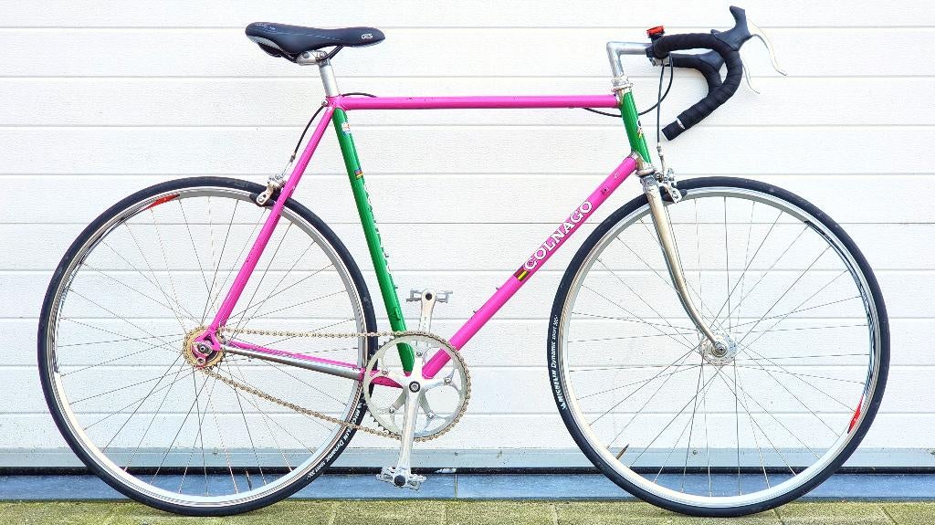 Colnago Super Belgian Collstrop - Isoglass team 1991 Fixie, Fietsen en Brommers, Fietsen | Racefietsen, Gebruikt, Overige merken