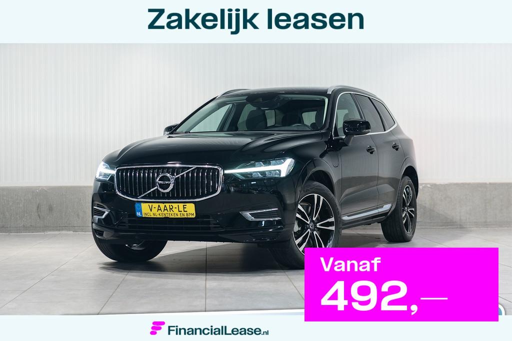 Volvo XC60 T6 Aut Inscription Navigatie Panoramadak 340pk, Automaat, Stof, Gebruikt, Zwart
