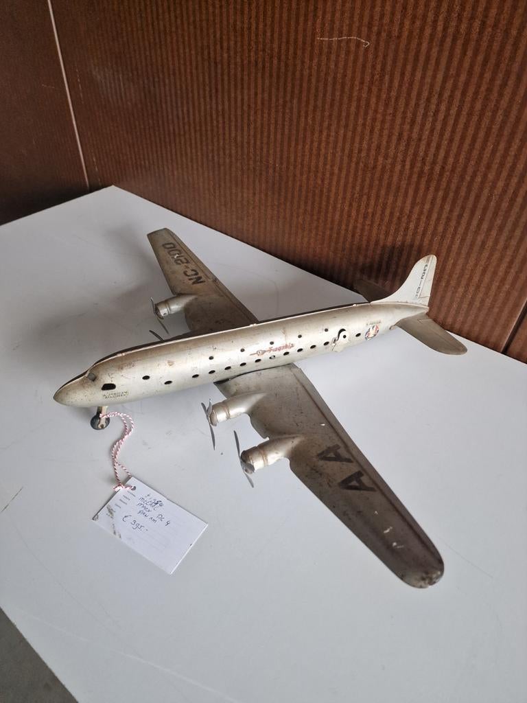 Vliegtuig  metaal marx pan am de 4, Ophalen, Gebruikt, Schaalmodel