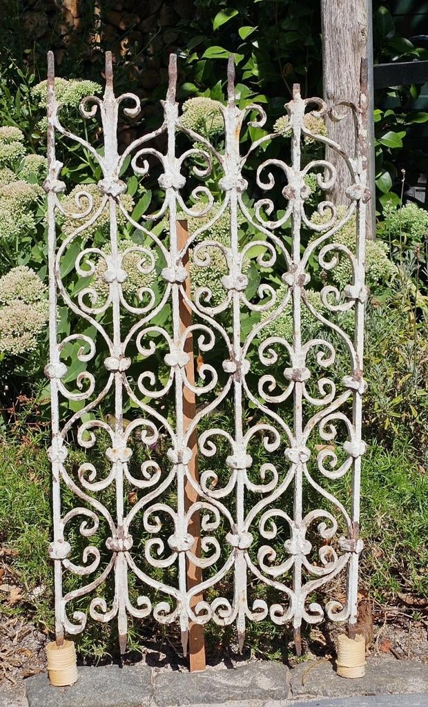 Hekwerk smeedijzer oud vintage., Ophalen, Gebruikt