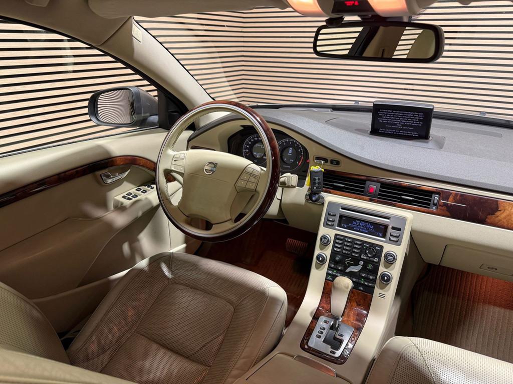 Volvo S80 3.2 Summum | LPG | Automaat | Trekhaak | Dakje, Auto's, 238 pk, Beige, 1595 kg, Traction-control