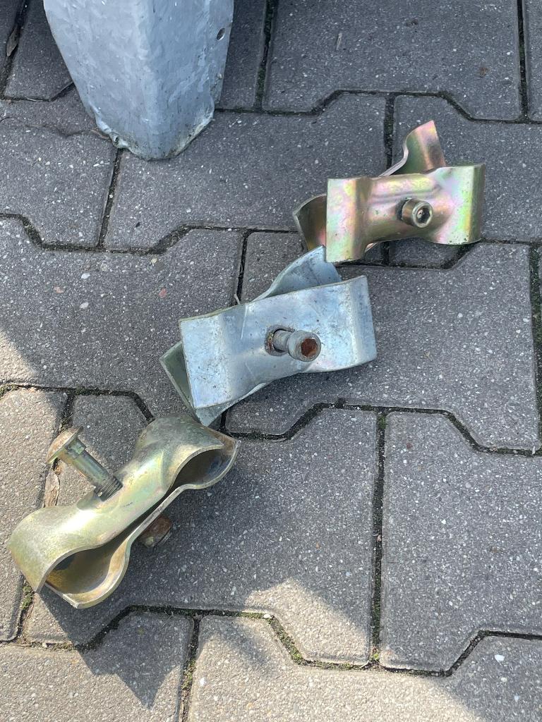 bouwhek klemmen, Ophalen, Gebruikt, IJzer, Overige typen