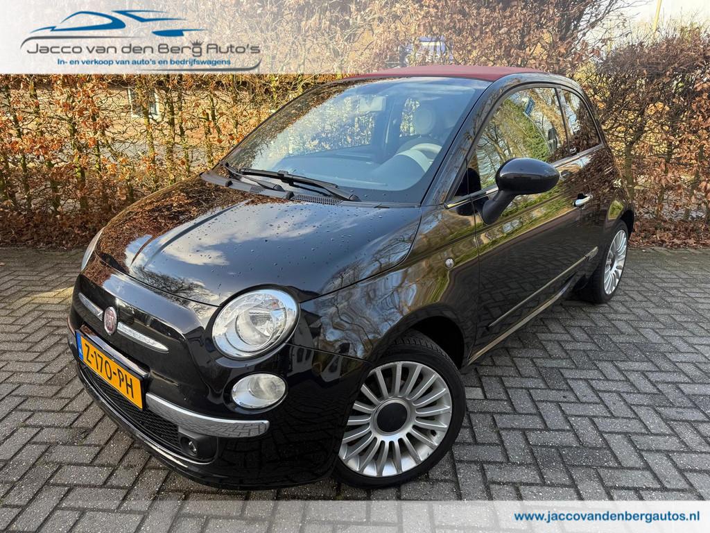 Fiat 500 C 1.2 Lounge I Cabrio I Carplay, Parkeersensor, Gebruikt, 4 cilinders, Cabriolet