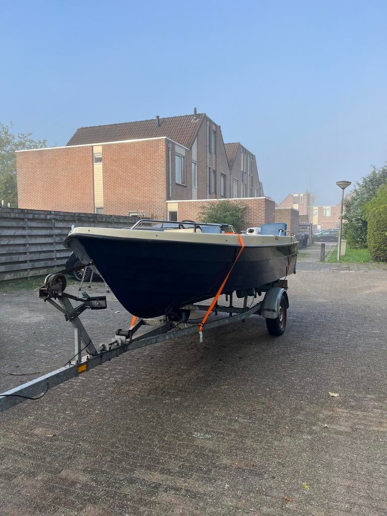 Consoleboot inclusief trailer en ligplaats, Ophalen, Gebruikt