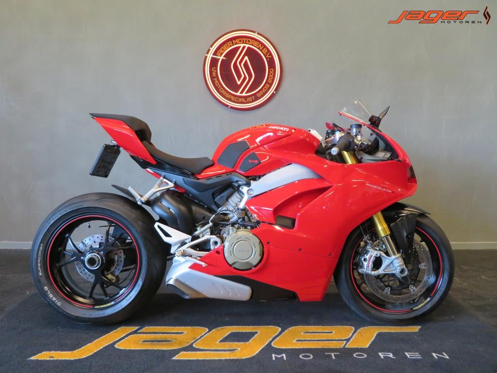 Ducati PANIGALE V4S BLOEDMOOI! HISTORIE (bj 2018), Motoren, Motoren | Ducati, Bedrijf, Super Sport, 1100 cc