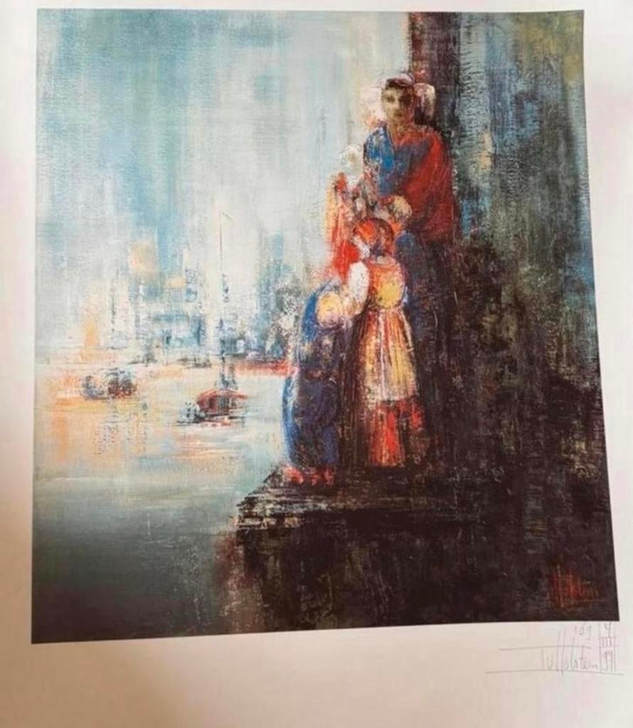 Affiche Toos van Holstein - 'Staveren' (1997), Antiek en Kunst, Ophalen of Verzenden