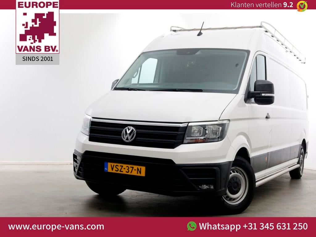Volkswagen Crafter 35 2.0 TDI 140pk L4H3 (L3H2) Maxi Airco/C, Auto's, Bestelauto's, Gebruikt, Euro 6, 4 cilinders, Volkswagen
