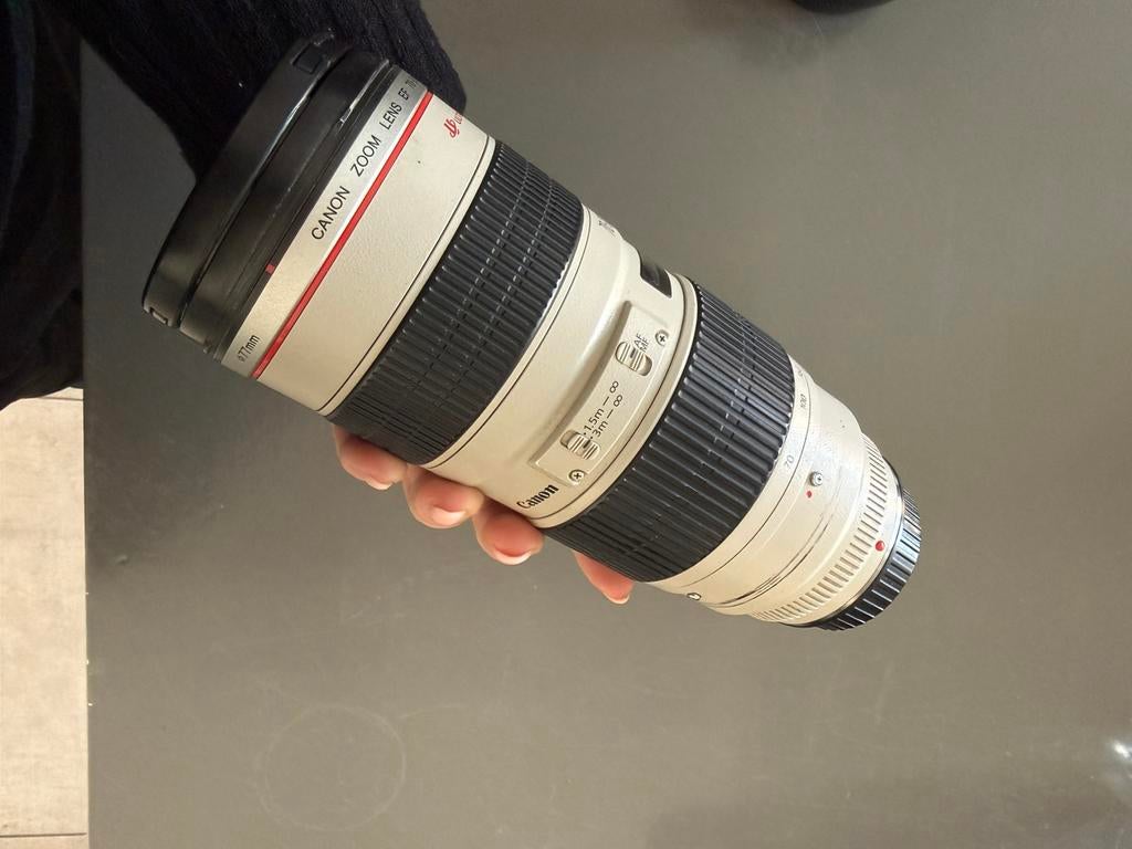 Canon EF 70-200 F2.8 L, Audio, Tv en Foto, Fotografie | Lenzen en Objectieven, Ophalen of Verzenden, Gebruikt, Telelens