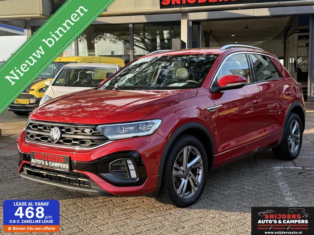 Volkswagen T-Roc 1.5 TSI Sport Business R panoramadak, Stof, Zwart, 4 cilinders, Bedrijf