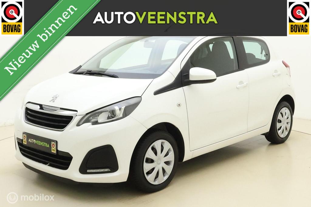 Peugeot 108 1.0 VTi Active|AIRCO|5 DRS|BLUETOOTH|, Voorwielaandrijving, Stof, Gebruikt, Zwart
